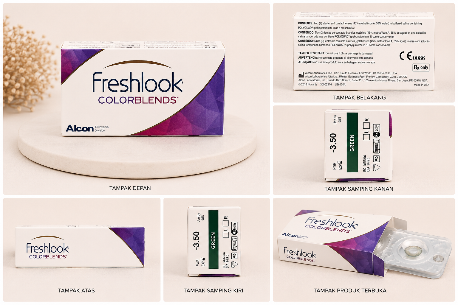 FreshLook ColorBlends Contact Lens