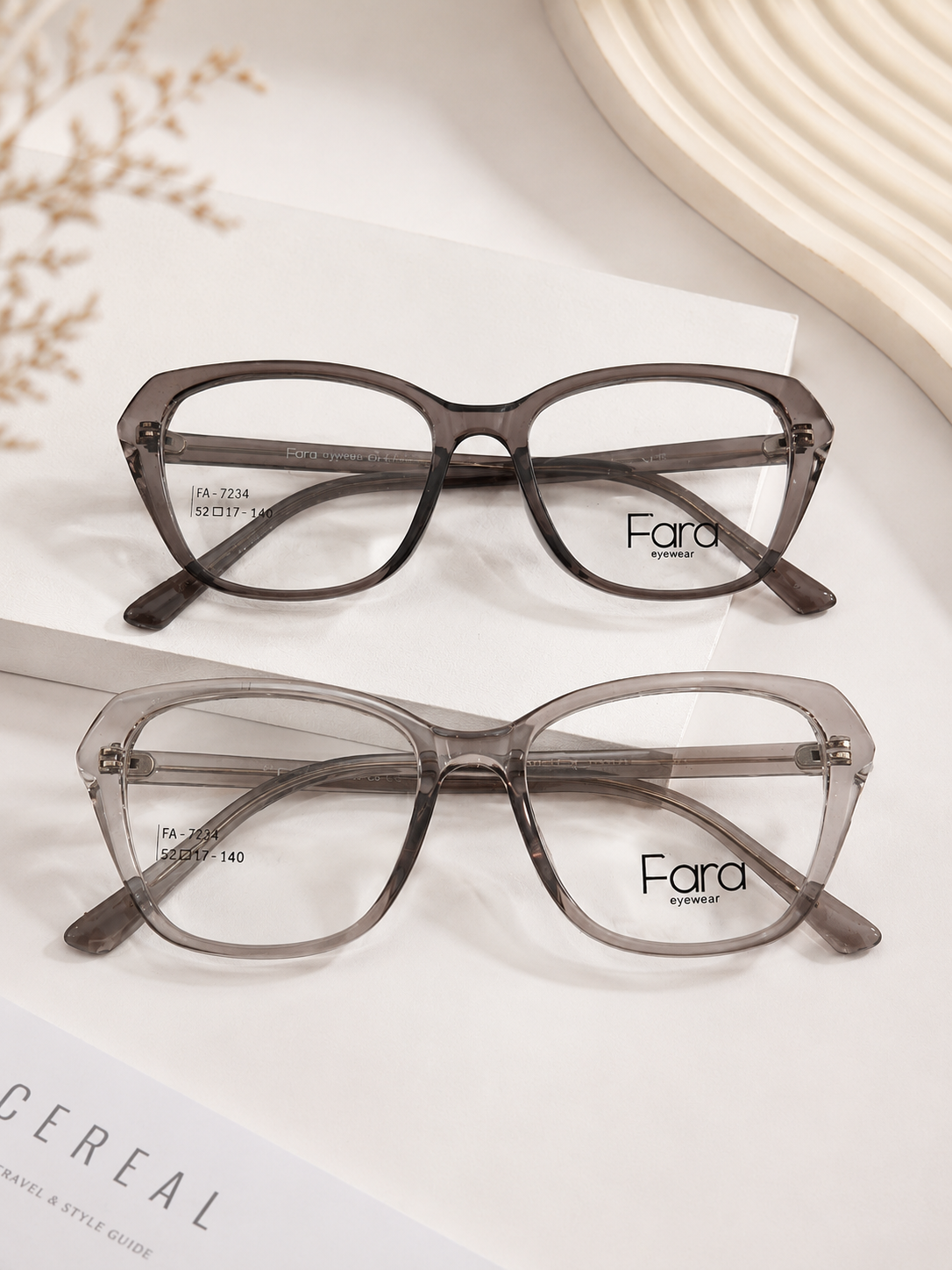 Kacamata Frame Cell Oversize Square Series